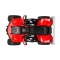 Quad ATV na akumulator dla dzieci Fast Wheel Czerwony XMX-652